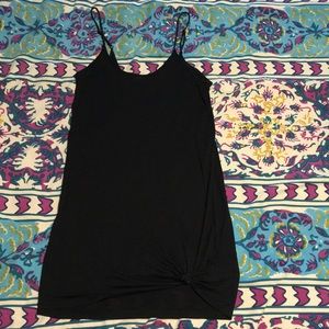 Simple black body con dress